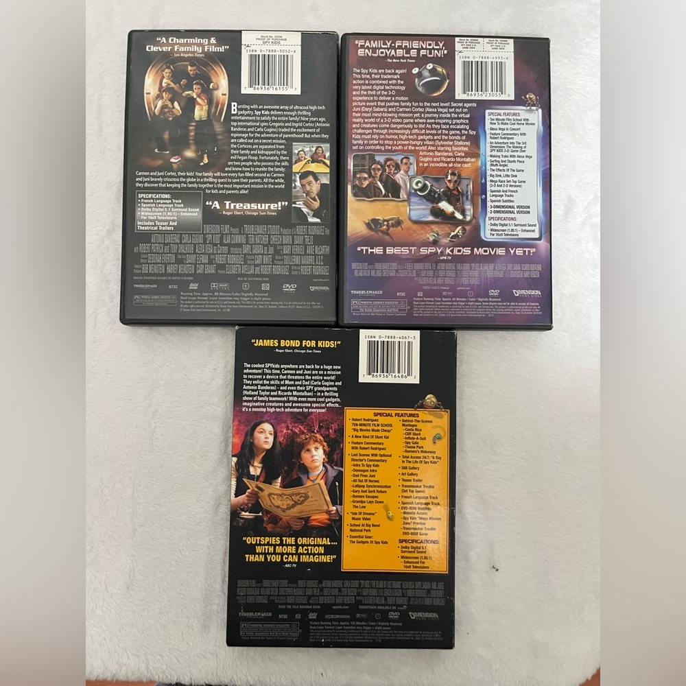 Spy kids all 3 DVDs - Picture 2 of 2